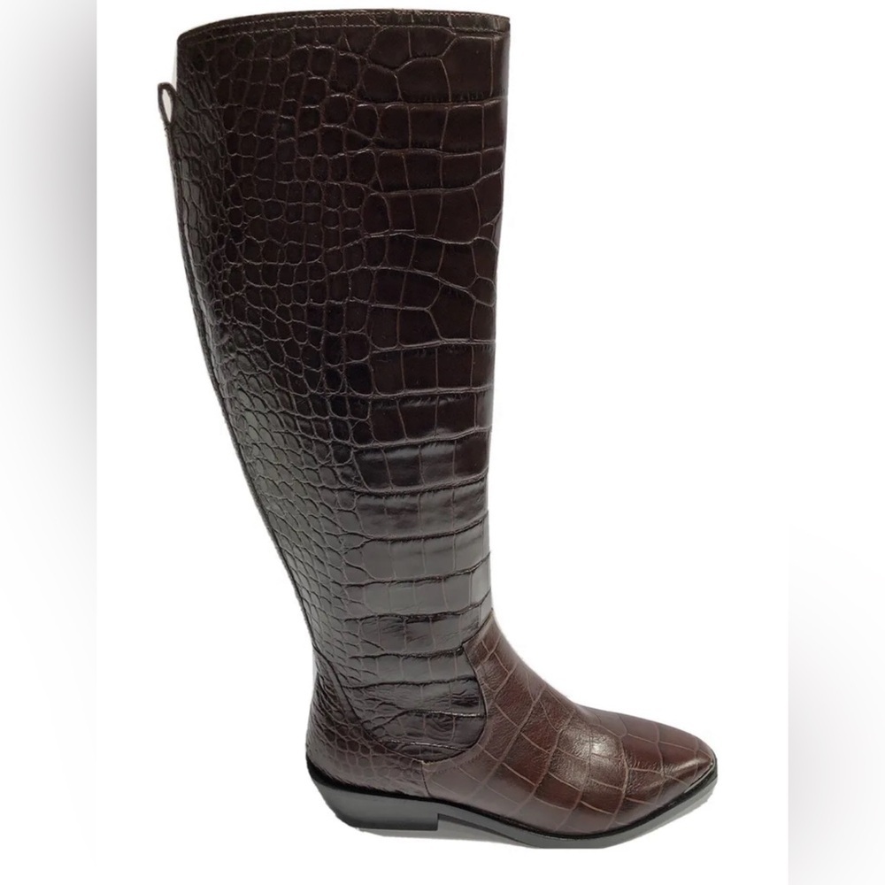 Sigerson Morrison Women’s Jaden Tall Zip Boot Size EU38 M US8
